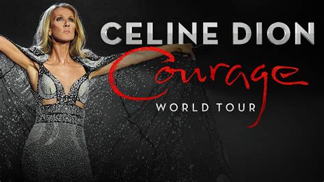 CELINE DION EUROPEAN COURAGE WORLD TOUR .